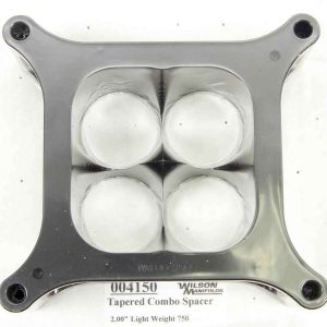 Carburetor Spacer - 4150 2in 4-Hole L/W Tapered WLS004150