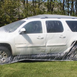 Plastic Car Cover Small 19ft WWFWFCCC-SMALL