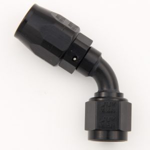 #12 60 Deg Dbl Swivel Hose End Black XRP206012BB