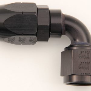 #10 90 Deg Dbl Swivel Hose End Black XRP209010BB