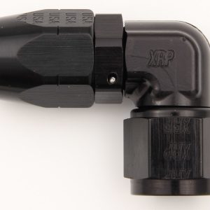 #10 90 Deg Dbl Swivel Forged Hose End Black XRP209110BB