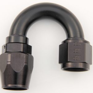 #10 180 Deg Dbl Swivel Hose End Black XRP218010BB