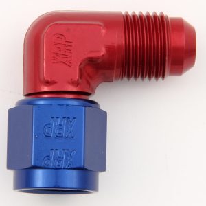 #12 90 Deg Fem Swivel to Male Flr Forged Fitting XRP900512