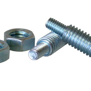 6mm to 3/8 Stud Adaptor Zinc Plated (pair) XSP587