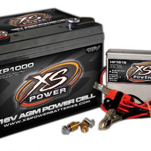 AGM Battery 16v 2 Post & HF Charger Combo Kit XSPXP1000CK1