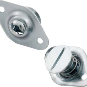 Flush Hd S/E Fasteners 7/16 .500in 50pk Alum ALL19114
