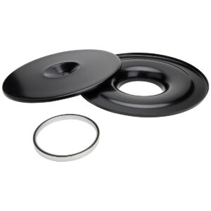 Flat 14in Air Cleaner Kit Black ALL25951