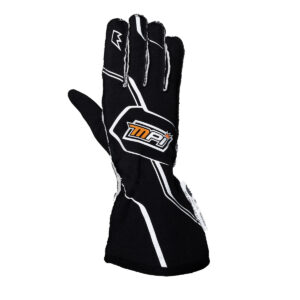 MPI Racing Gloves SFI 3.3/5 Black XS MPIMPI-GL-B-XS