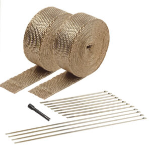 Exhaust & Pipe Wrap Kit Titanium DSN10095