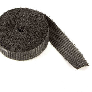 1in x 15' Exhaust Wrap Black Glass DSN10120