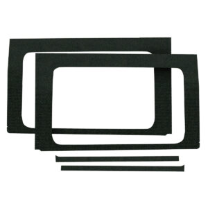 Jeep JL 4 DR 18-   Side Window Black  4pc DSN50173
