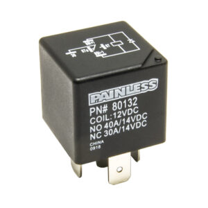 40 Amp Single Pole Doubl e Throw Relay PWI80132