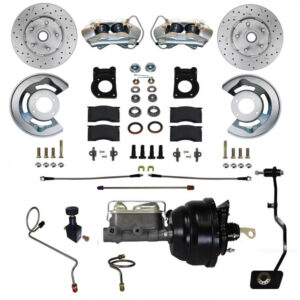 67-69 Mustang MaxGrip XDS Brake Conversion Kit LEEFC0002-X405MX