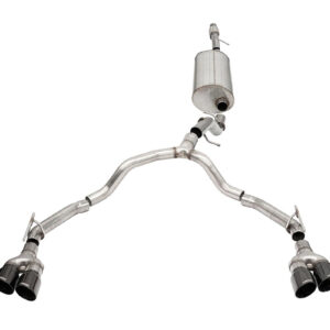 21-   Chevy Tahoe 5.3L Cat Back Exhaust COR21127BLK