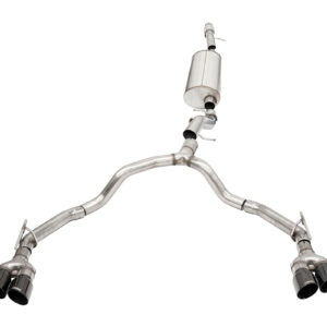 21-   Chevy Tahoe 6.2L Cat Back Exhaust COR21129BLK