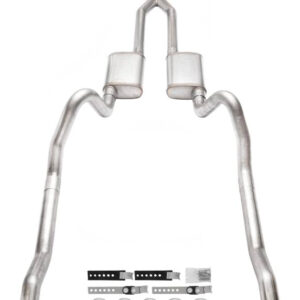 66-74 Mopar B-Body Crossmember Back Exhaust PYPSMB13S
