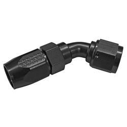Hose Fitting #6 45 Degr Black FRG104506-BL
