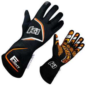Gloves Flight Small Black-Flo Orange K1R23-FLT-NFO-S