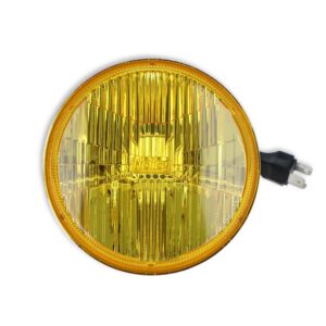 Headlight LED Sealed 5.75 Round Yellow Each RTBLFRB105