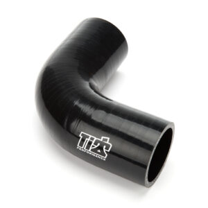 90 Degree Bend 1-3/4in Silicon Hose Black TIP5167