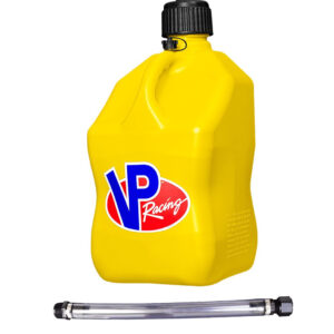 Motorsports Jug 5.5 Gal Yellow Square w/Hose VPF3556-CA