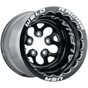 15x12 Blk Alpha-1 Wheel 5x4.750BP 3in BS Blk DBL WEL83B-512276MB