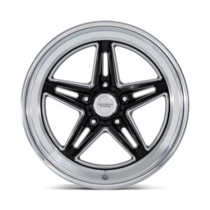 18x10 Goove Wheel 5x4.75 Bolt Circle Gloss Black AMRVN514BE18103400