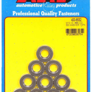 10mm ID SS Washers 10pk  .865 OD ARP400-8532