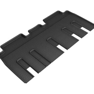 Tesla Model X 17- Kagu Rear Floorliner Black M3DL1TL00521509