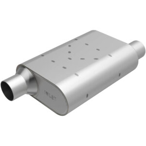 Rumble Stainless Muffler 3in Offset/Offset MAGR33043