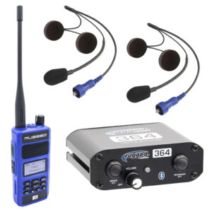 Intercom Kit / Bluetooth w/Helmet Kits R1 Radio RGR364-2P-HK-R1