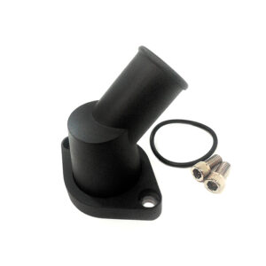 Water Neck Aluminum SBC 45 Degree RPCR6003BK