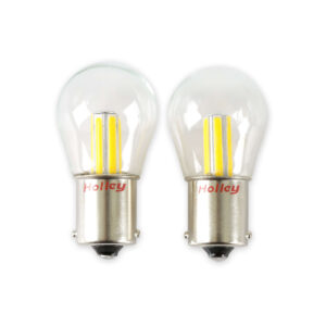 1156 LED Bulbs Amber Pair RTBHLED15