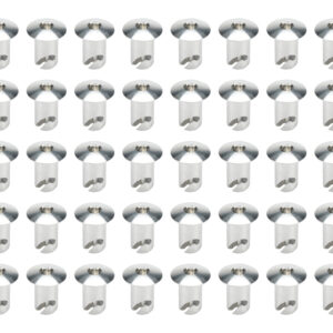 Allen Head Quick Turn Fastener .500 Plain Alum TIP8160-50