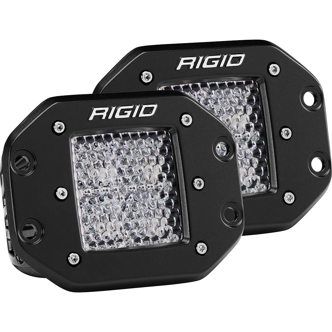 LED Light D-Series Pro Diffused Flush Mount Pr. RIG212513