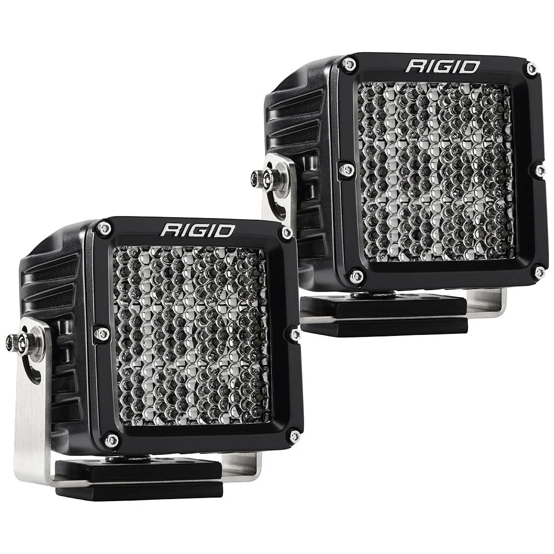 LED Light 4x4in D-XL Pro Series Diffused Pair RIG322713