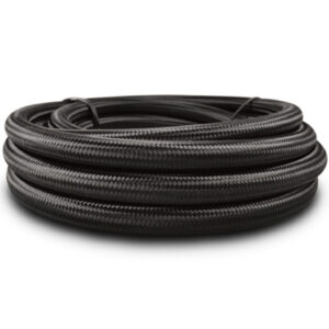 10ft Roll of Black Nylon Braided Flex Hose PTFE VIB18963