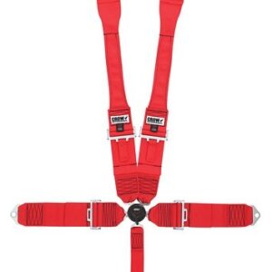 Seat Belts 5 Way Kam Blk Lock 52in Lap PD DB CRW11104DB