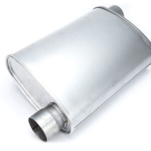 Rumble Aluminizd Muffler 2.5in Offset/Offset MAGR27696