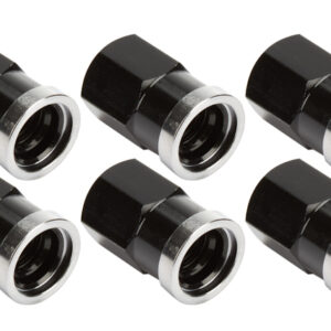 QC Cover Nuts Short Black 10pk ALL72058