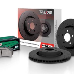 Rotors and Pad Kit Front - Chevy 1500 08-13 HAWHKC4403.561Y