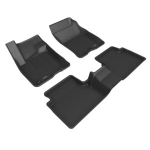 21- Ford Bronco Kagu Rear Floor Liners Black M3DL1FR14601509