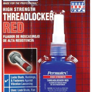 Threadlocker Red High Strengh 10ml. PEX27110