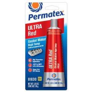 Ultra Red Gasket Maker 3.35 oz Carded Tube PEX81630