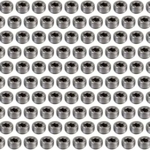 1/2 Pipe Plugs 100pk Hex Socket PIOPP-568-T-100