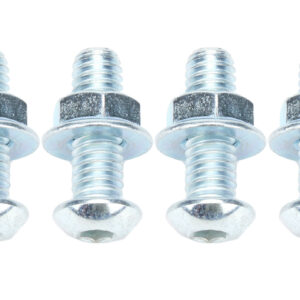 Mini Sprint Front Studs And Nuts 4 Each Steel TIP3575