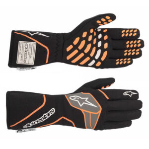 Glove Tech-1 Race V3 Black / Orange 2X-Large ALP3551023-156-2XL
