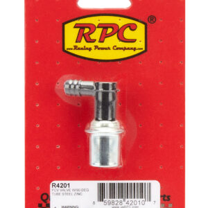 PCV Valve w/90 Degree Tube Steel Zinc RPCR4201