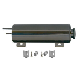 Radiator Overflow Tank 3 in x 10in Black Stainles SPC9963BK