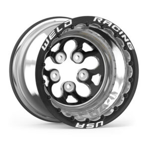 15x12 Blk Alpha-1 Wheel 5x4.750BP 4in BS Blk DBL WEL83B-512278MB